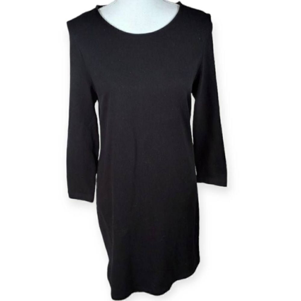 OLD NAVY BLACK DRESS SZ.M EUC.